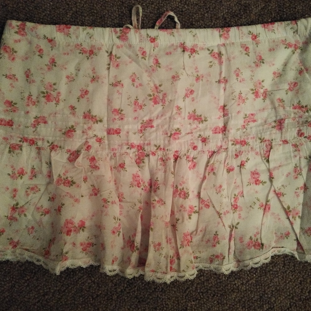 Floral skirt